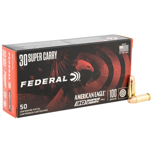 Federal Champion 30 Super Carry 90 Grain Full Metal Jacket 50 Rounds